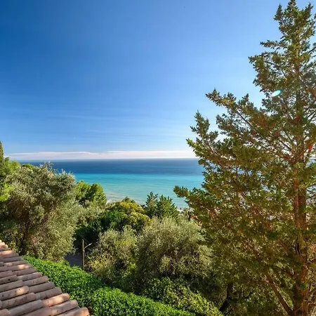 La Avec Vue Panoramique Sur La - Parking Privé - Jacuzzi Villa Menton