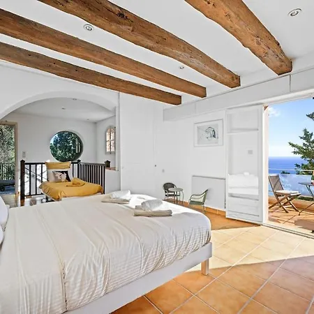 La Avec Vue Panoramique Sur La - Parking Privé - Jacuzzi Menton