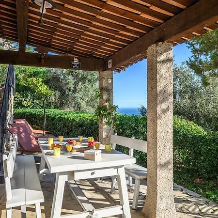 Villa La Avec Vue Panoramique Sur La - Parking Privé - Jacuzzi Menton