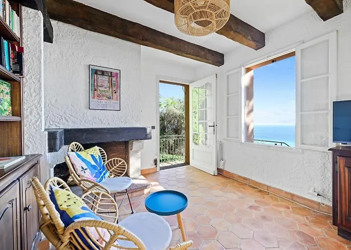 La Avec Vue Panoramique Sur La - Parking Prive - Jacuzzi Villa Menton