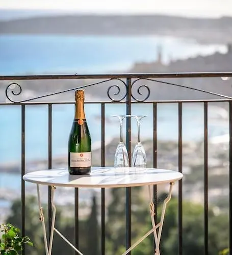 Villa La Avec Vue Panoramique Sur La - Parking Prive - Jacuzzi Menton