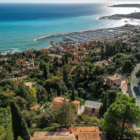 La Avec Vue Panoramique Sur La - Parking Privé - Jacuzzi Villa Menton