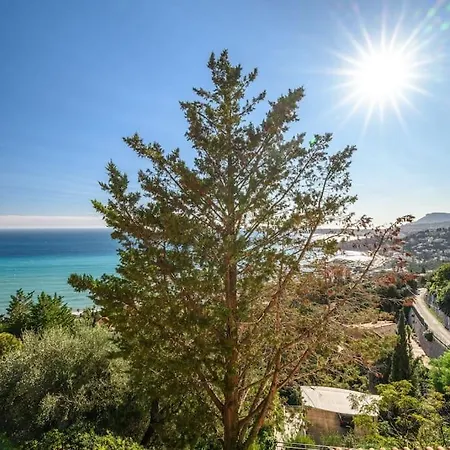 Villa La Avec Vue Panoramique Sur La - Parking Prive - Jacuzzi Menton
