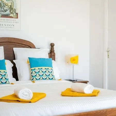 La Avec Vue Panoramique Sur La - Parking Privé - Jacuzzi Menton