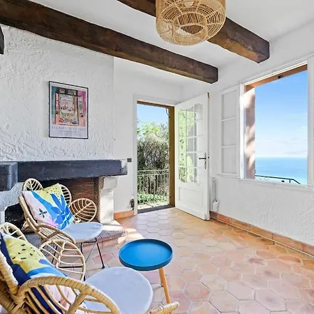 La Avec Vue Panoramique Sur La - Parking Privé - Jacuzzi Villa Menton