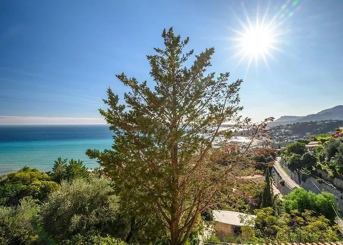 Villa La Avec Vue Panoramique Sur La - Parking Prive - Jacuzzi Menton