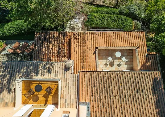 La Avec Vue Panoramique Sur La - Parking Prive - Jacuzzi Willa Mentona