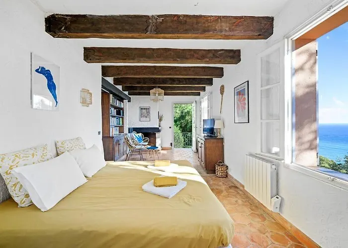 La Avec Vue Panoramique Sur La - Parking Prive - Jacuzzi Menton