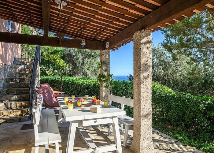 Willa La Avec Vue Panoramique Sur La - Parking Prive - Jacuzzi Mentona